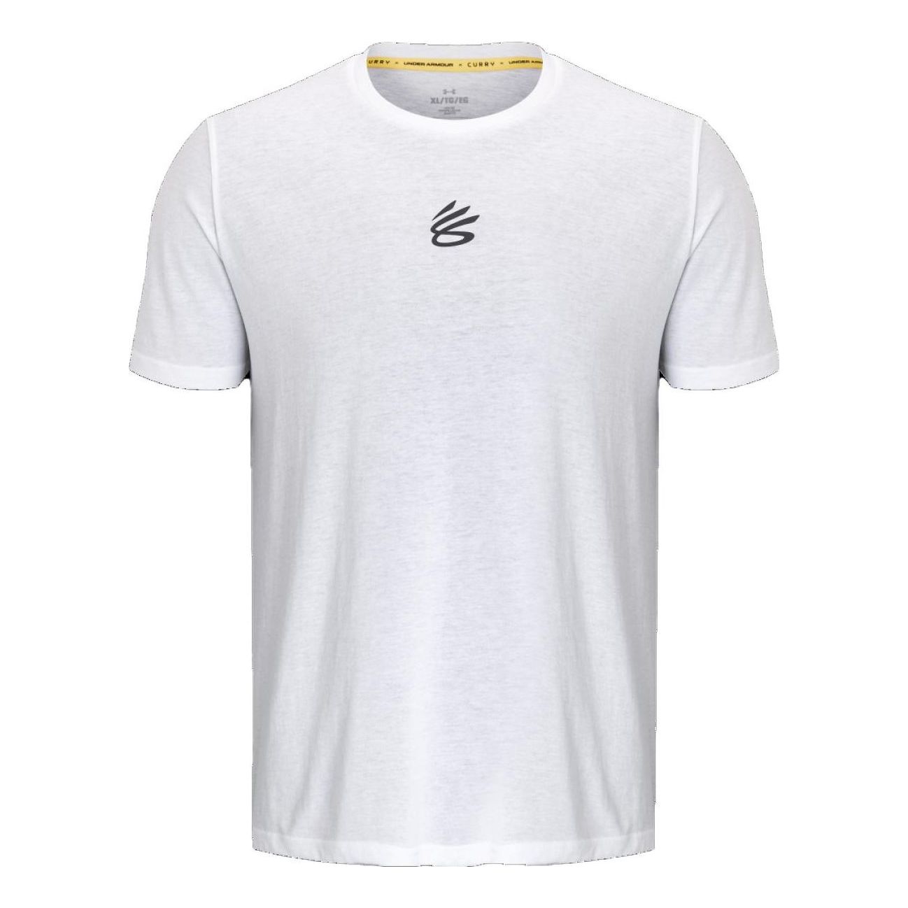 Under Armour Curry Logo T-shirt 'White' 1377545-100