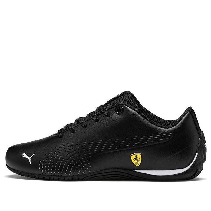 (GS) PUMA Scuderia Ferrari Drift Cat 5 Ultra Ii Low Top Running Shoes Black 306461-01