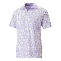 PUMA x Spongebob Printed Polo Shirt 'Purple' 620688-25