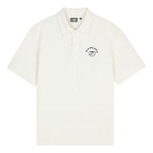 New Balance x SEIJI ANDY Graphic Polo Tee Asia Sizing 'White' 5FD26231-IV