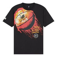 New Balance Hoops Merged Eras On Fire T-shirt Asia Sizing 'Phantom' MT21595-PHM