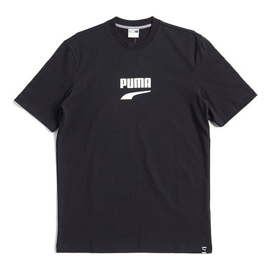 PUMA Downtown Printing Short Sleeve Black 596367-01