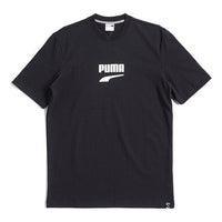 PUMA Downtown Printing Short Sleeve Black 596367-01