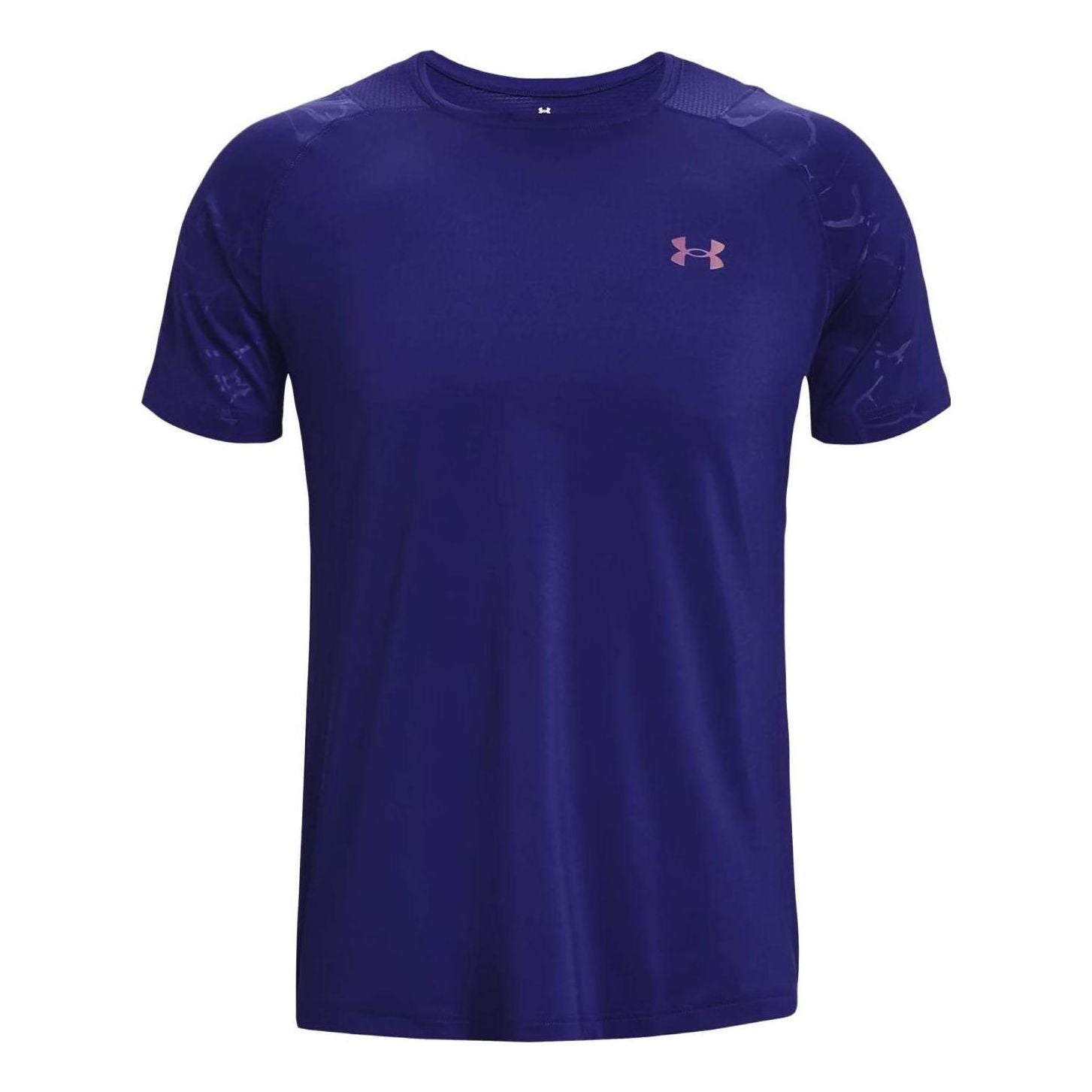 Under Armour Rush Emboss Short Sleeve T-Shirt 'Blue' 1376790-468