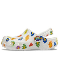 (GS) Crocs Classic Seasonal Print Clogs 'White Multi' 207345-94S