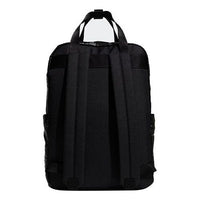 adidas Renewable Material All-Over Logo Backpack 'Black' H30371