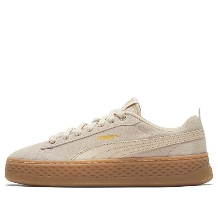 (WMNS) PUMA SMASH PLATFORM SD 'Light Khaki ' 366488-16