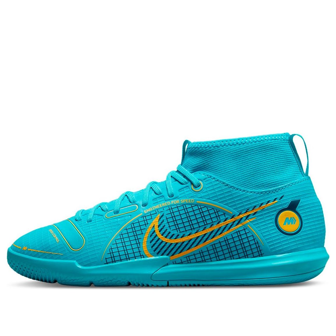 (GS) Nike JR. Mercurial Superfly 8 Academy IC Soccer Shoes K Blue DJ2860-484