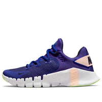 (WMNS) Nike Free Metcon 4 'Blackened Blue' CZ0596-446