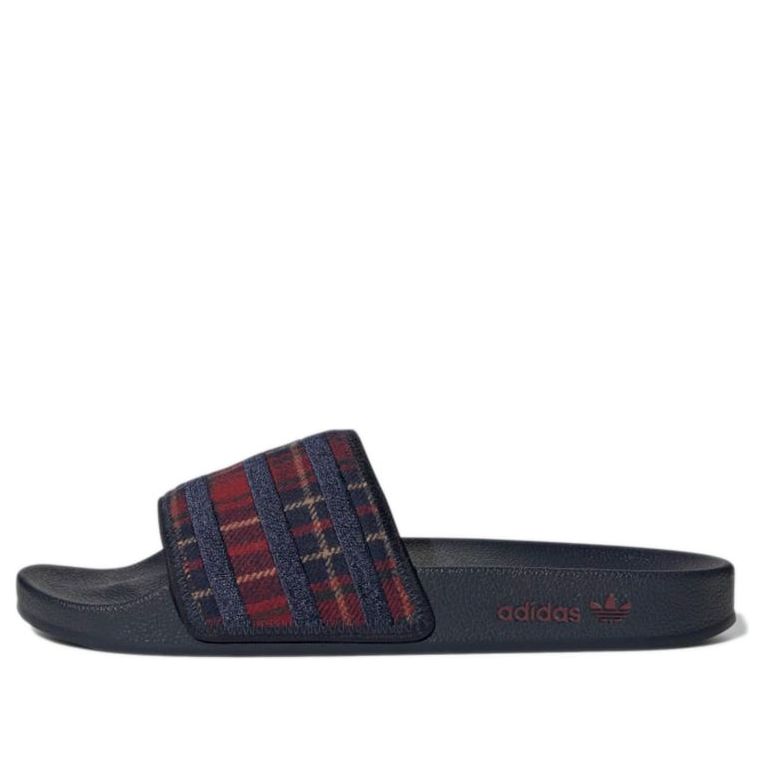 adidas Adilette Slide 'Cozy Pack - Legend Ink Victory Crimson' GW0820