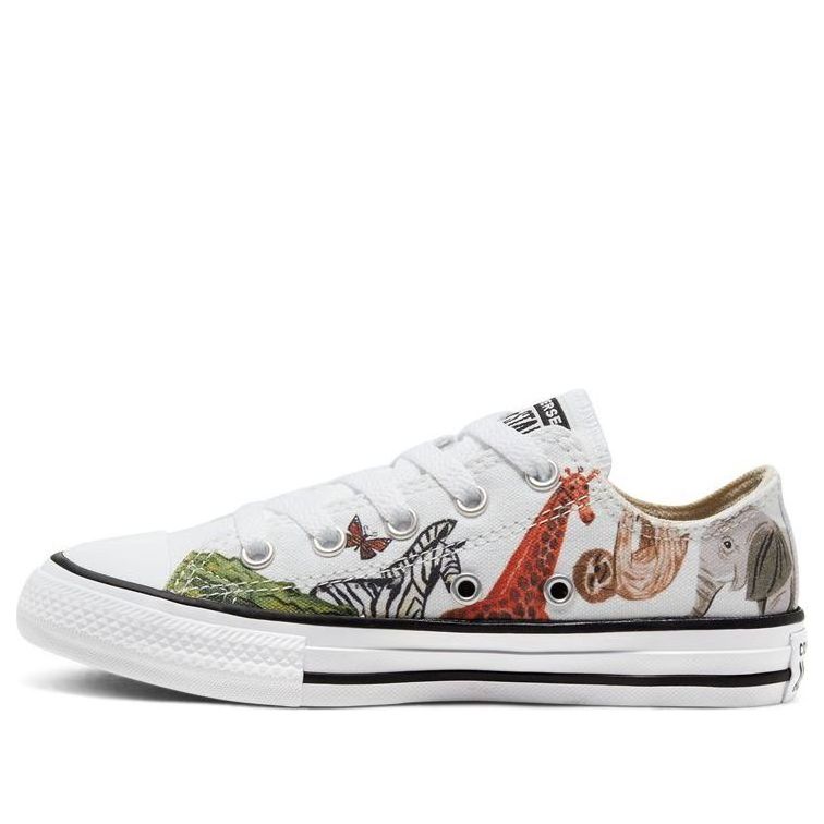 Converse Older Kids' Science Class Chuck Taylor All Star Low Top 'White Black Red' 668462C