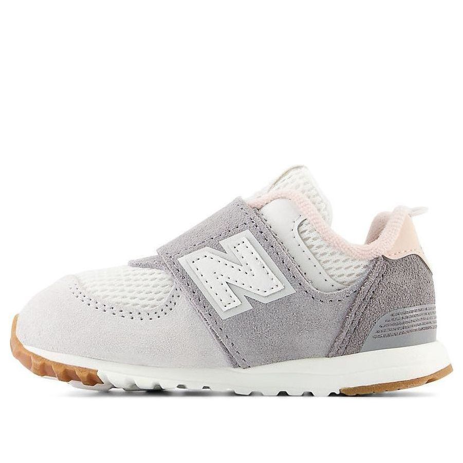 (TD) New Balance 574 New-B Hook & Loop Toddler Wide 'Grey Matter Rose Sand' NW574DGP