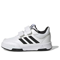 (TD) adidas Tensaur Hook and Loop 'White Black' GW1988