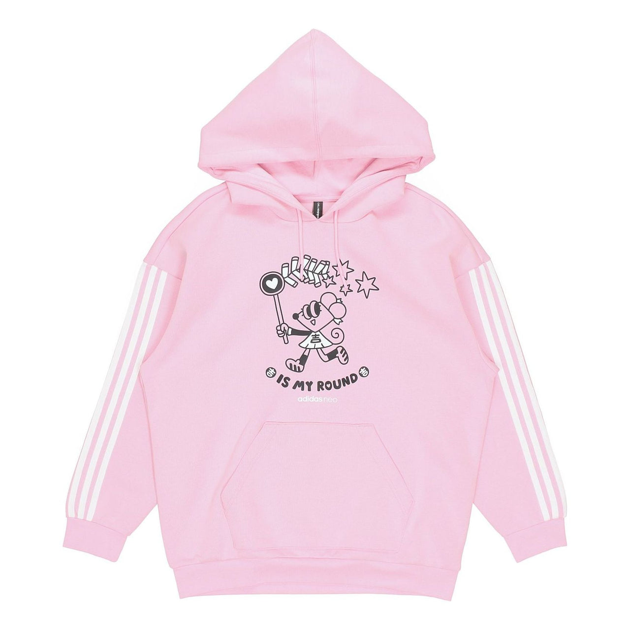 (WMNS) adidas neo Casual Sports Pullover Pink GF7094