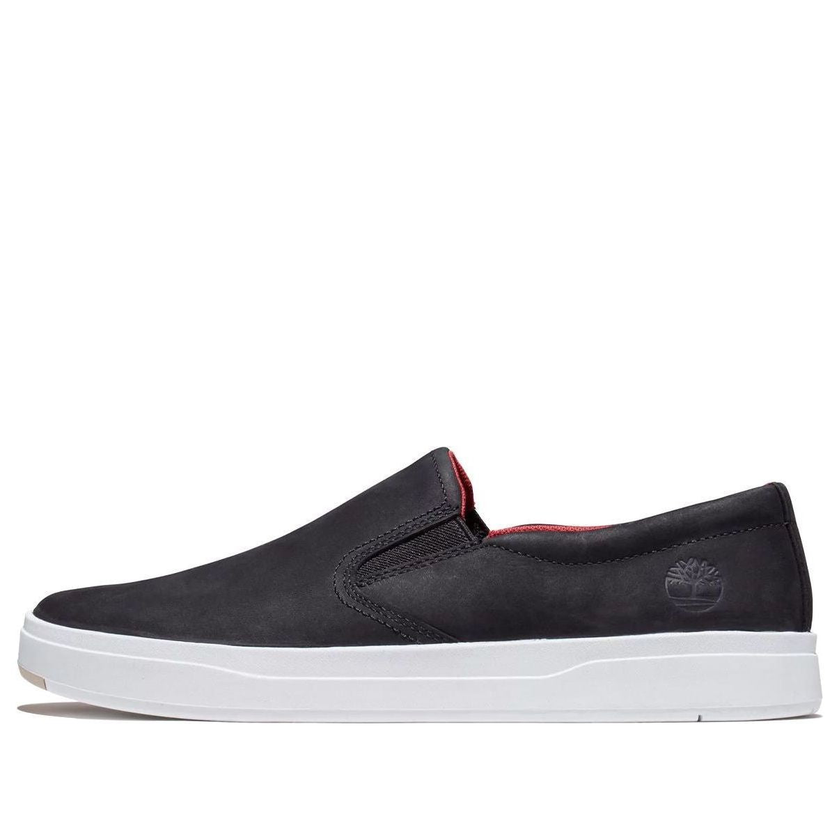 Timberland Davis Square Slip-Ons 'Black Nubuck' A2QRM001