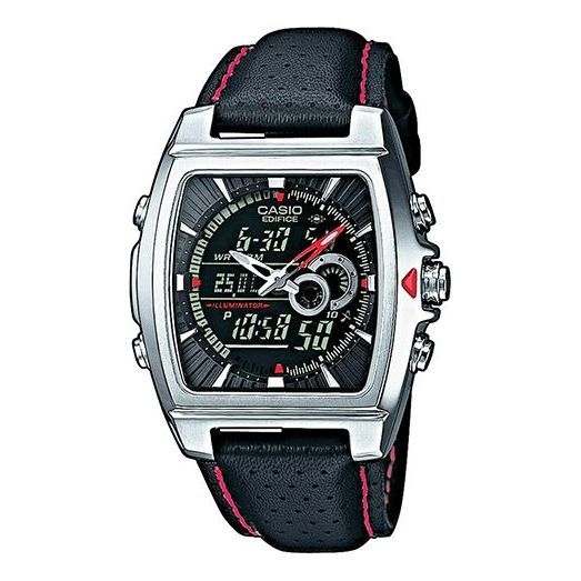 CASIO EDIFICESeries Quartz Men'ses Golden/ Waterproof Mens Black Analog EFA-120L-1A1