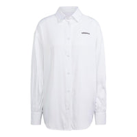 (WMNS) adidas 3-Stripes OS Long-sleeve Top 'White' IR9790