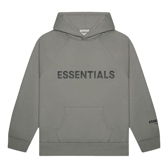 Fear of God Essentials SS20 Hoodie 'Charcoal' FOG-SS20-417