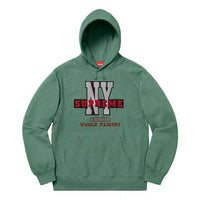 Supreme FW19 Week 13 NY Hooded Sweatshirt Green SUP-FW19-10698