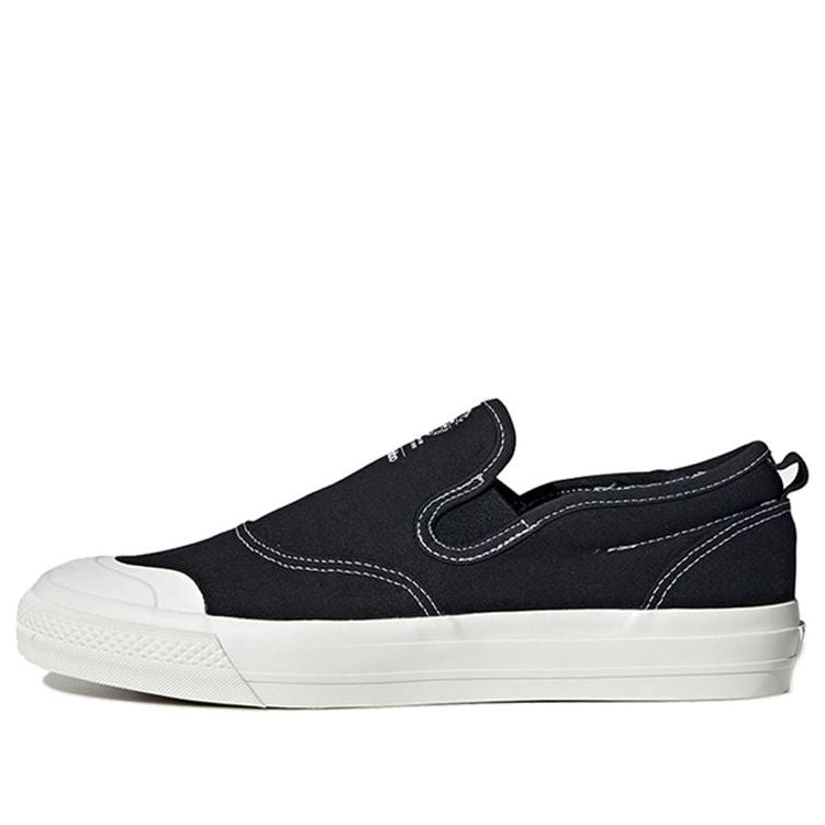 adidas Nizza RF Slip-On 'Black White' EF1411