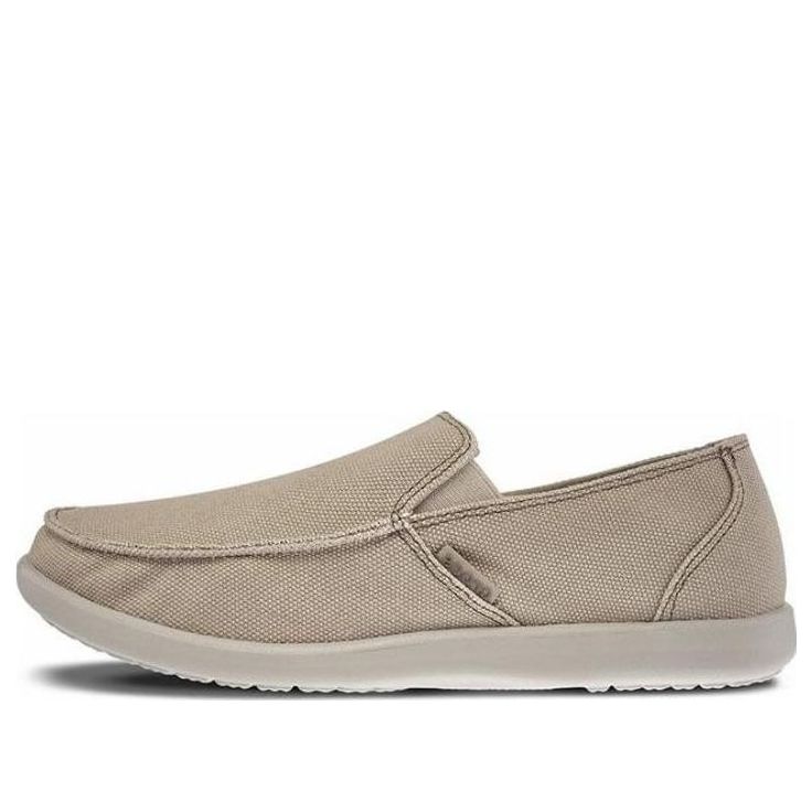 Crocs Santa Cruz Clean Cut Loafers 'Khaki' 202972-2U6