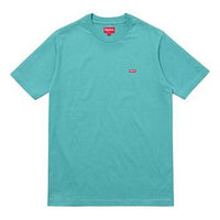 Supreme SS17 Small Box Tee Dusty Teal Logo Tee SUP-SS18-0190