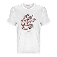 Under Armour Curry Splash Pattern Printing Basketball T-Shirt 'White' 1371278-100