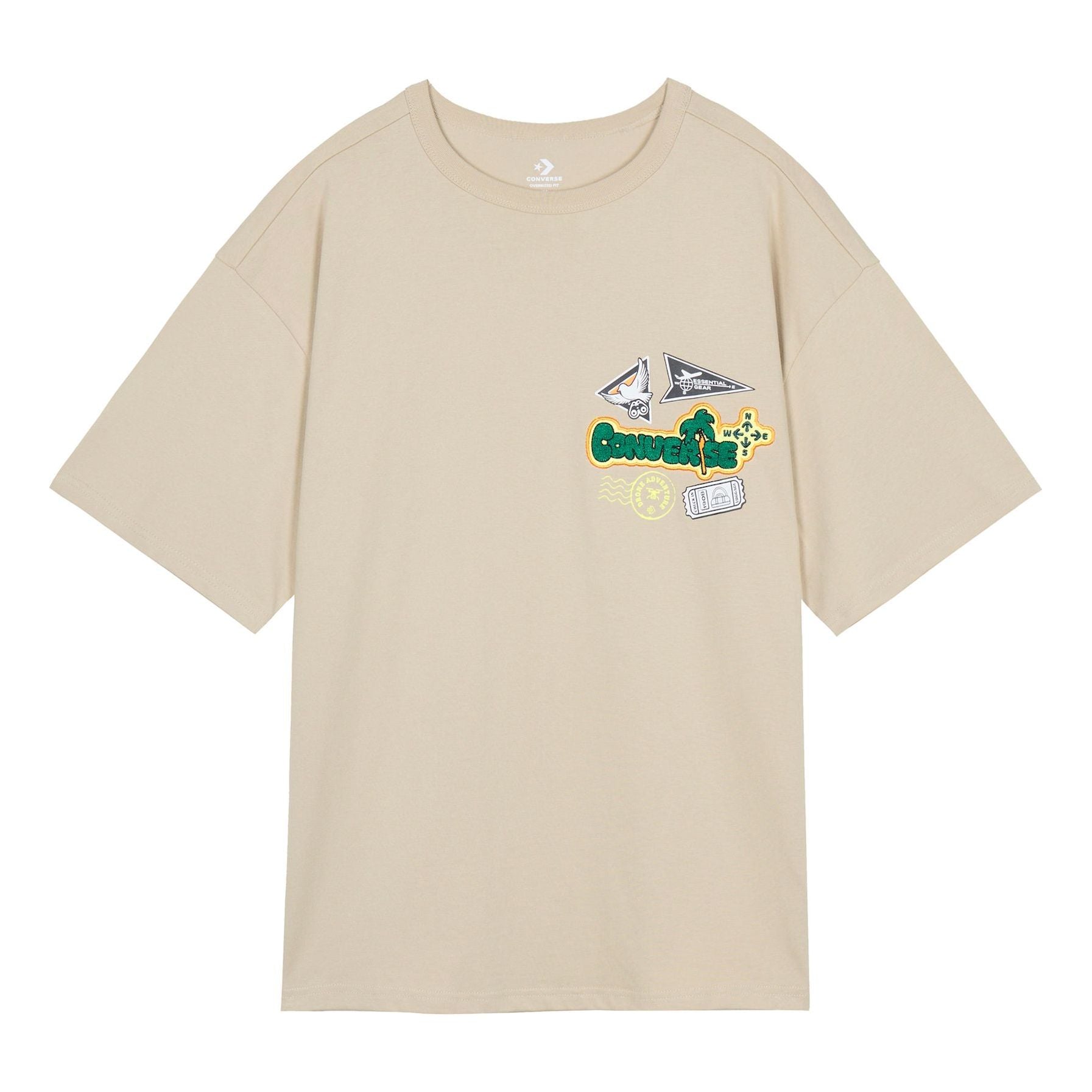 Converse City Escape Tee Asia Sizing 'Tan' 10026169-A02