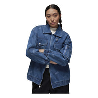 (WMNS) Air Jordan Renegade Jacket Asia Sizing 'Stone Blue' FN5354-453