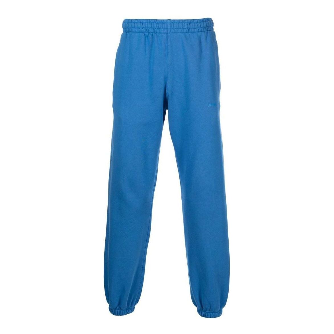 Men's Off-White SS22 Stripe Logo Printing Casual Sports Pants/Trousers/Joggers Version Blue OMCH030F22FLE00145454545