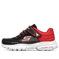 (GS) Skechers Razor Flex 'Black Red' 403783L-BKRD