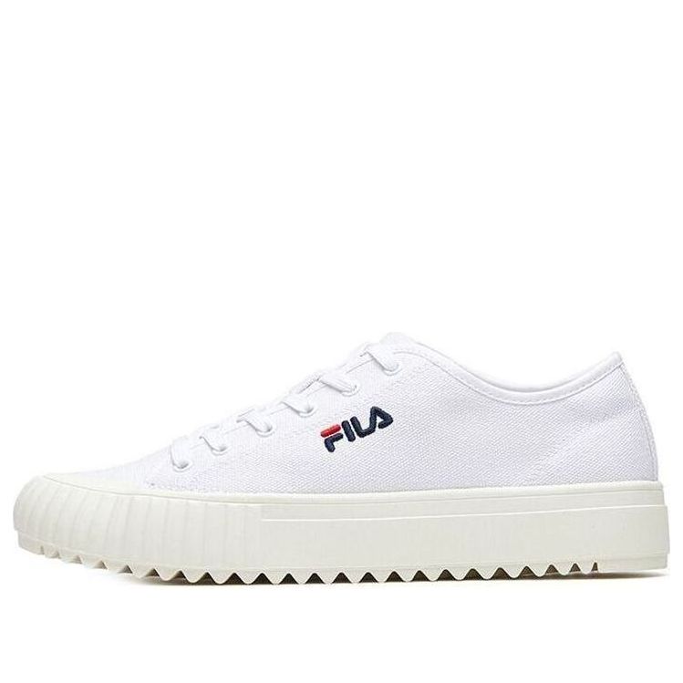 FILA Canvas Sneakers Black/White/Red F52M014404FWT