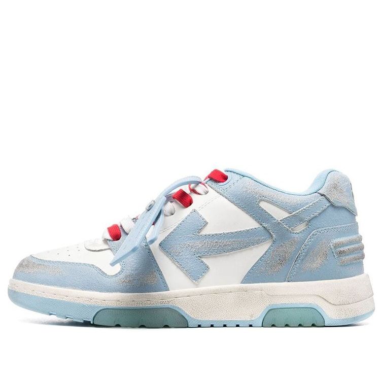 Off-White Out Of Office Vintage Leather 'Blue White Red' OMIA189F22LEA0110140