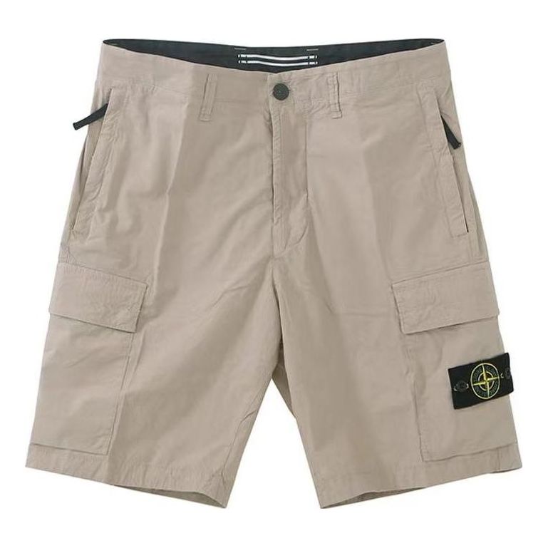 STONE ISLAND Cargo Bermuda Shorts 'Dove Grey' 1015L0803-V0092