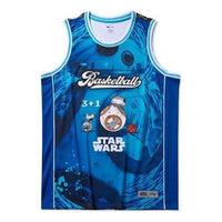 Li-Ning x Star Wars BadFive Basketball Jersey 'Blue Multi' AAYQ241-4