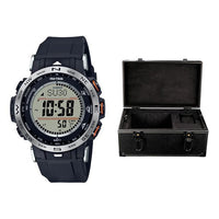CASIO Sports Solar Powered Mens Black Digital PRW-30-1APR