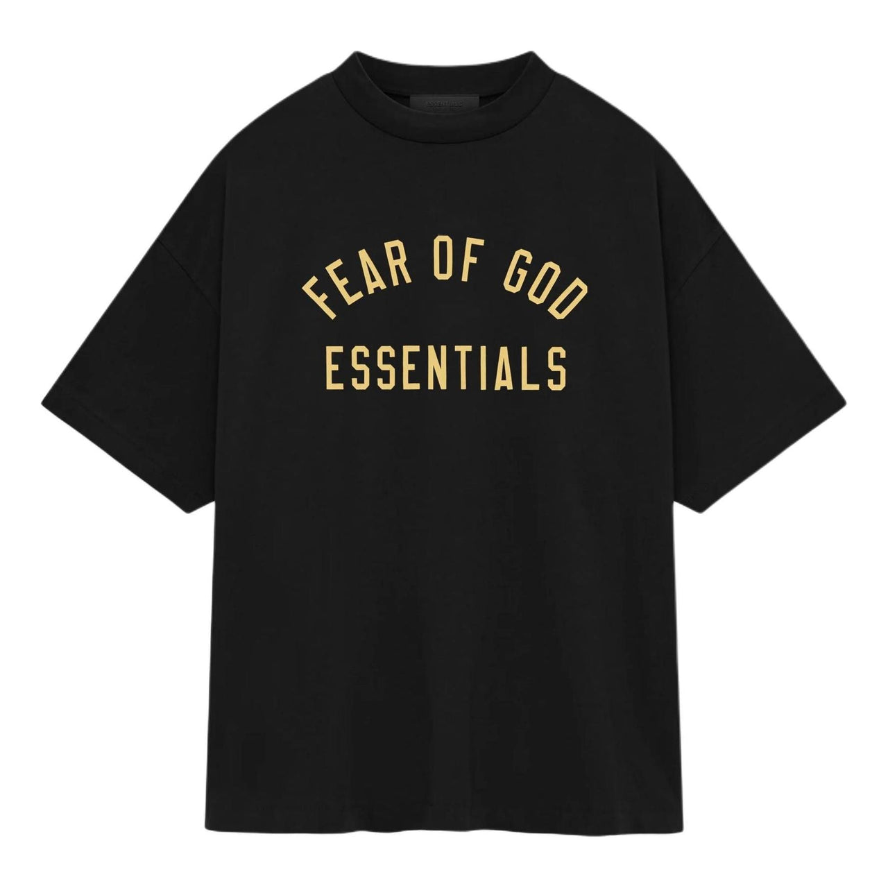Fear of God Essentials Jersey Crewneck Tee 'Black' 125BT244190F
