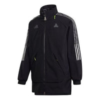 adidas Tan Tec Laycoat Detachable Vest Soccer/Football Sports Jacket Black FS5063