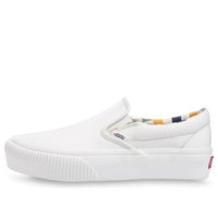 Karina Rozunko x Vans Slip-On Platform SF White VN0A4MVC25K