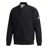 Men's adidas logo Tennis Sports Jacket Black FK1411