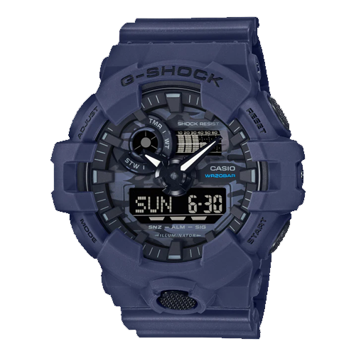 CASIO G-Shock Analog-Digital 'Blue' GA-700CA-2A