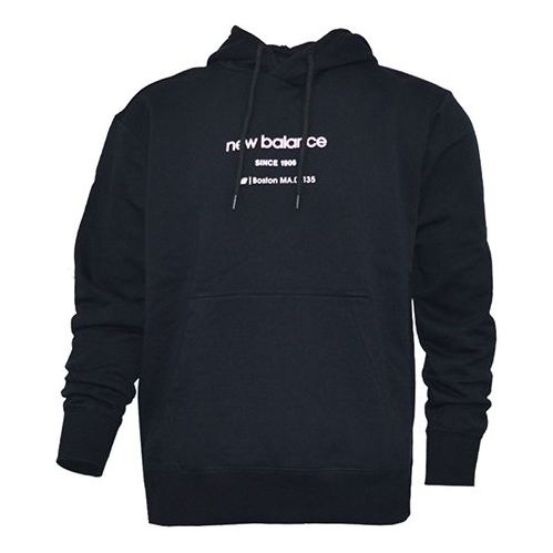 New Balance Casual Lifestyle Hoodie Asia Sizing 'Black' NCA4E023-BK