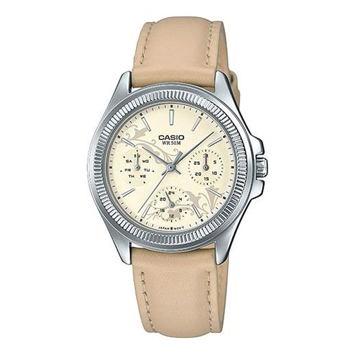 CASIO Female STANDARD Japan / South Korea Fashion Yellow Analog LTP-2088L-9AQ