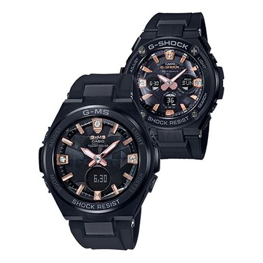 CASIO G-Shock G-Steel 'Black' GST-W310BDD-1A&MSG-S200BDD-1A