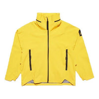 adidas MENS Myshelter Rainbreaker Jacket Yellow DZ1411