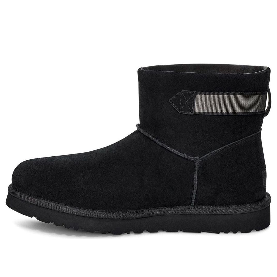 UGG Classic Mini Strap Snow Boots Black 1018907-BLK