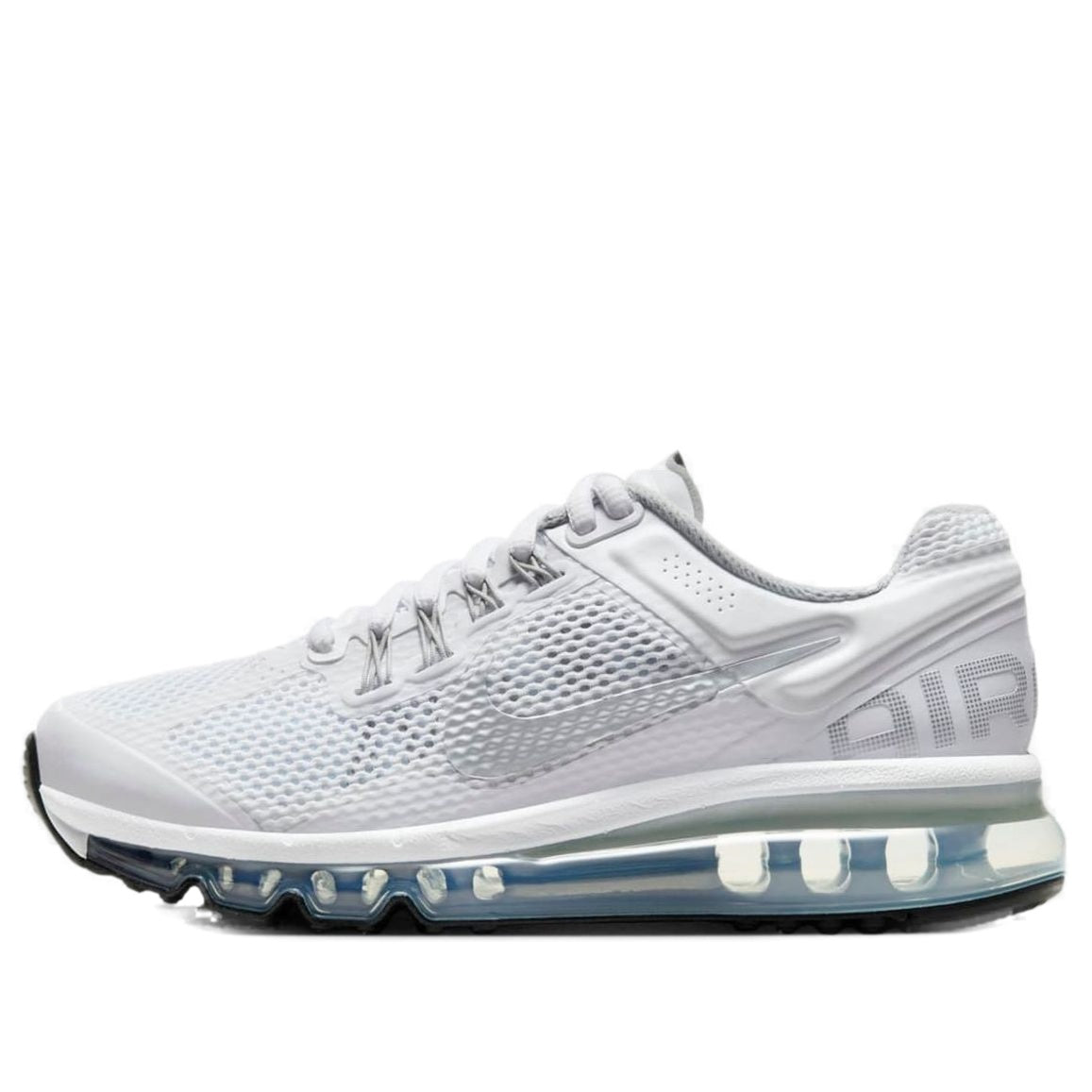(GS) Nike Air Max 2013 'White Metallic Silver' 555426-100
