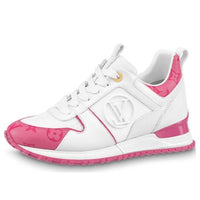 (WMNS) LOUIS VUITTON Run Away Sneakers 'White Side Logo with Pink Monogram' 1AB1SD