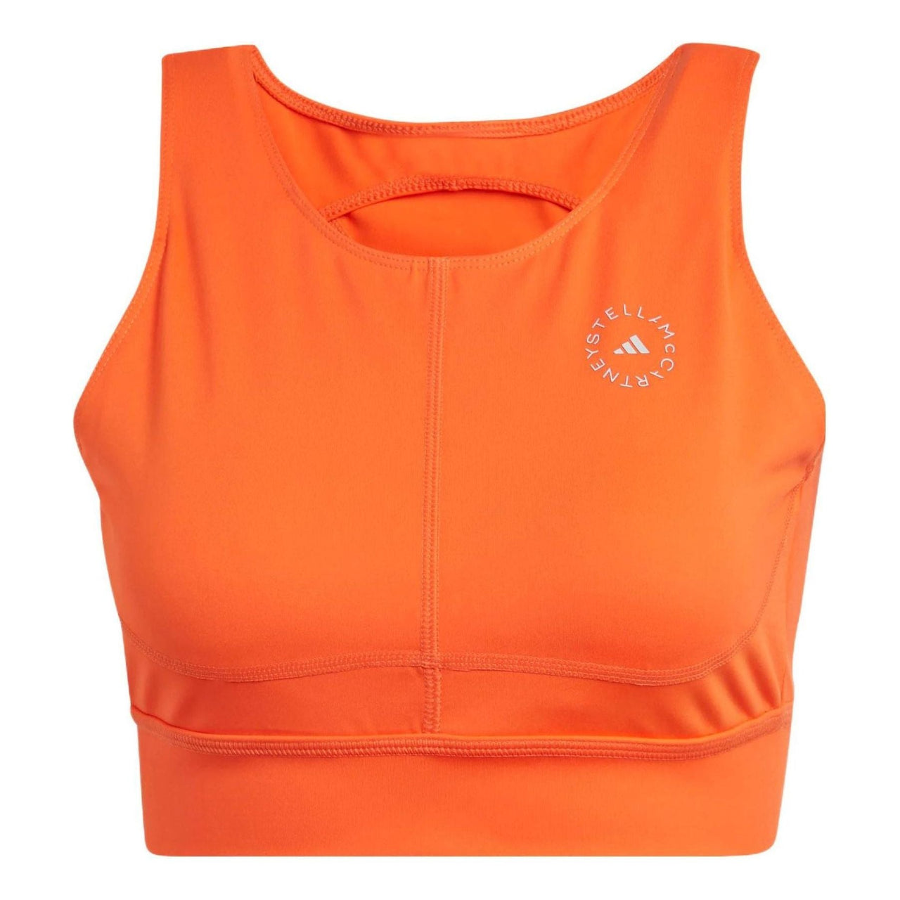 (WMNS) adidas by Stella McCartney Training Crop Asia Sizing 'Orange' HG6869