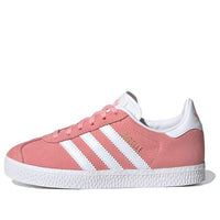 (GS) adidas Gazelle J Shoes 'Pink White Golden' EF5644